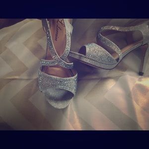 Dressy Glittery heel